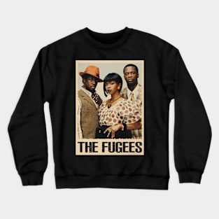 Rap Royalty Threads Embrace the Legendary Status of Fugee in Style Crewneck Sweatshirt